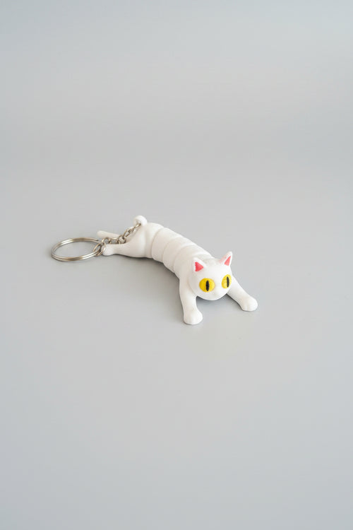 Flexibele Kat Sleutelhanger